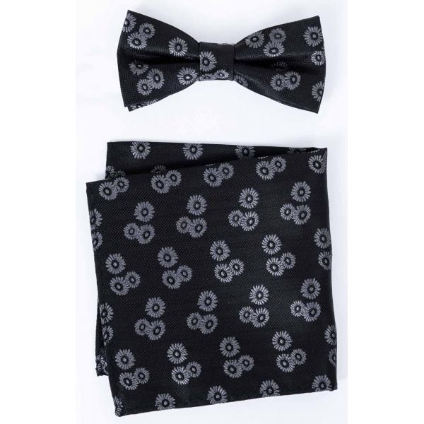 bm3231_boucle_et_mouchoir_n_charcoal_a_motif_floral